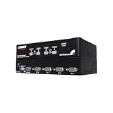 StarTech.com 4 Port StarView USB Console KVM switch with OSD