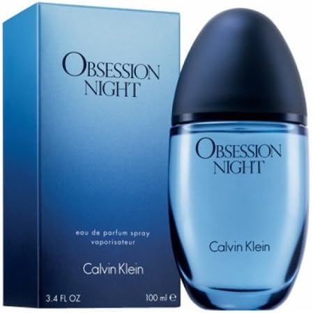 C alvin K lein Obsession Night Eau De Perfume Luxury Spray 3.4 OZ. New With Box