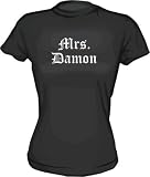 Mrs. Damon Women's Babydoll tee Shirt in 6 Colors Small thru XL