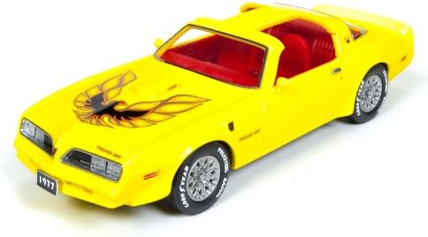 Auto World 1977 Pontiac Trans Am 1:43 Scale Resin Replica (Yellow)