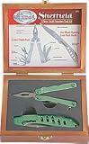 2 Pc. Multi Function Tool Kit in Limited Edition Box - Green Finish