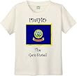IDAHO - THE GEM STATE - FLAG - BigBoyMusic Youth Designs - White T-shirt
