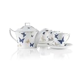 Teavana Gossamer Butterflies Porcelain Tea Set