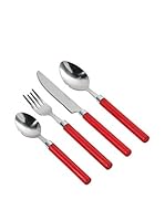 Premier Housewares Cubertería 16 Piezas Rojo