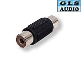 GLS Audio RCA Female Coupler Adapter - 10 Pack