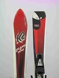 K2 Two Used Shape Snow Ski with Chips 138cm C