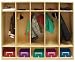 5-Section Coat Locker - Straight - Early Childhood Resources ELR-0425