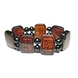 Tibetian Tile Jewelry with dZi Tiles with Good Fortune Symbol