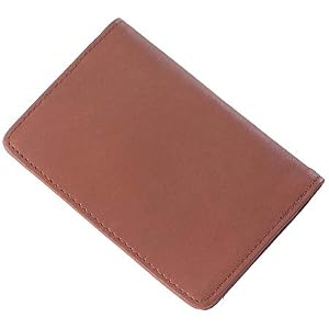 Buy Clava Quinley Leather Flap-Over Card Holder Leather Wallets by Clava