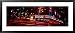 Buildings Lit Up at Night, Radio City Music Hall, Rockefeller Center, Manhattan, New York, USA Framed Art Poster Print by Panoramic Images, 43x19