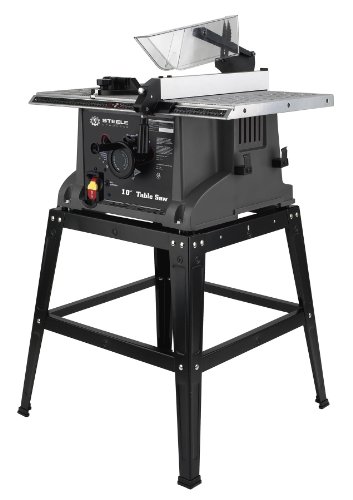 Steele Products SP-PB101 10-Inch Table Saw with Stand