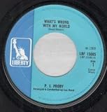 WHATS WRONG WITH MY WORLD 7 INCH (7" VINYL 45) UK LIBERTY 1968
