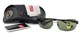 AUTHENTIC RAY BAN SUNGLASSES RB 3379 BLACK 002