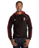 Adidas - Acm Co Hood/Zip Mens Hoodie In Black,Acmred98, Size: 3X-Large, Color: Black / Acmred98