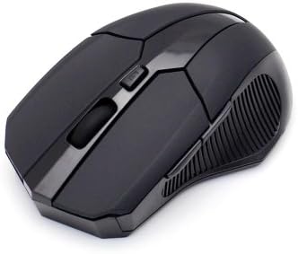 Electronic4sale High Qulity Wireless Optical Mouse Mice for Pc/laptop 2.4ghz Black+Nano USB 2.0 Receiver