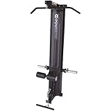 Powertec Fitness Workbench Lat Tower, Black