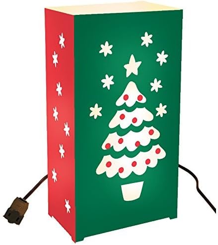 Luminary Kits - Plastic Lanters (Anchor Spikes) - Christmas Tree by Luminarias