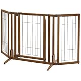 Richell Premium Plus Freestanding Pet Gate with Door