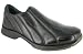 $175 Bacco Bucci Sonic Black Leather Shoes Loafers Image