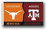 Texas Longhorns / Texas A & M Aggies Rivalry 3' x 5' Flag