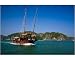 Photographic Print of Vietnam, Northern Vietnam, Halong Bay. Tourist boat amid the islands of Halong... from Jason Friend