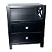 Contemporary Coffee Tables | Black End Tables | Contemporary End Tables | Living Room End Tables | Contemporary Side Tables | Living Room Tables - Delano End Table