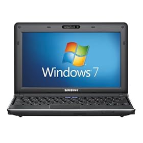 Samsung N140 10.1-inch Netbook (Atom N270 1.6 GHz Processor, 1 GB RAM, 250 GB HDD, BT, Webcam, up to 10 Hour Battery Life, Windows 7 Starter, Black)