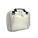 Toshiba SDP93S 9-Inch Portable DVD Player CaseCrown Double Memory Foam Case with Shoulder Strap (Metallic Silver)