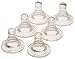 Gerber First Essential Silicone BPA Free Nipples, Slow Flow, 6 Pack