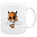 Mug White " Old English Sheepdog - Devil " Dogs