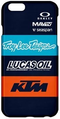 Custom Phone Hard Case cover TROY LEE DESIGNS TEAM KTM DIY Design- Snap (iPhone 6)