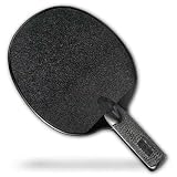 Break-Resistant Table Tennis Paddle with Plastic Sandpaper Face