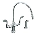KOHLER K-8762-CP Essex Kitchen Sink Faucet, Polished Chrome