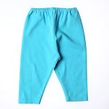 Zutano Primary Solid Pant, Pool - 0-6 Months