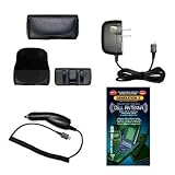 GTMax Black USB Home Travel Charger for Verizon Motorola Droid A855 Cell Phone