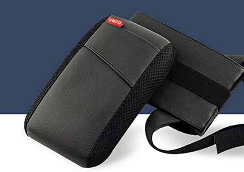 Yiida Center Console Armrest Storage Box Elbow Supporting For Bmw E46 E39 2005 2006 2007 2008 2009 2010 2011 2012 2013 2014 2015 (Black)