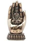 Artistic Kuan Yin Statue on a Hand