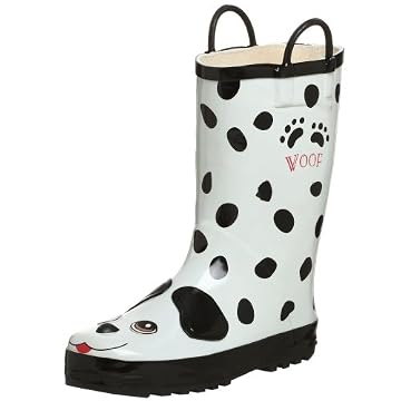 Western Chief Women's Dalmatian Rubber Rain Boot