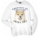 Shiba Inu Property Of Adult Sweatshirt