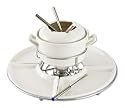Godinger 10-Piece Fondue and Lazy Susan Set