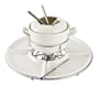 Godinger 10-Piece Fondue and Lazy Susan Set