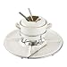 Godinger 10-Piece Fondue and Lazy Susan Set