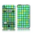 Dots Green Design Apple iPod Touch 2G (2nd Gen) / 3G (3rd Gen) Protector Skin Decal Sticker