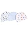 Luvable Friends Boys Pup Print 3-Pack Caps (Sizes NB - 6M)