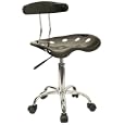 Task Office Chair in Black - LF-214-BLK-GG