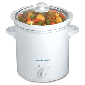 HB 4qt SLOW COOKER KEEP WARM SETTING RECIPES INCL by HAMILTON BEACH BRANDS INC