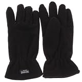 FLOSO® Mens Plain Thinsulate Fleece Winter Thermal Gloves (3M 40g)