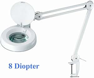 Amazon.com : 2-in-1 Spring-Arm Magnifier Lamp - 5" Lens ...
