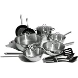 Kinetic Classicor  Stainless Steel 15 PieceCookware Set