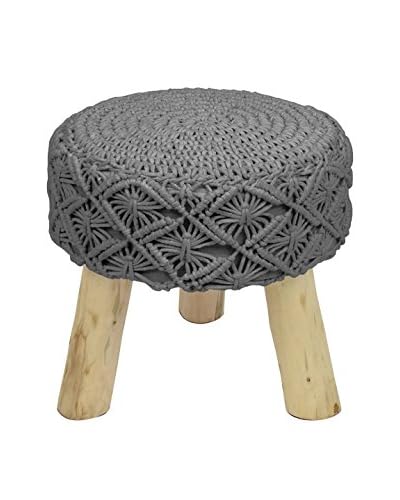 HF LIVING Pouf Tricot